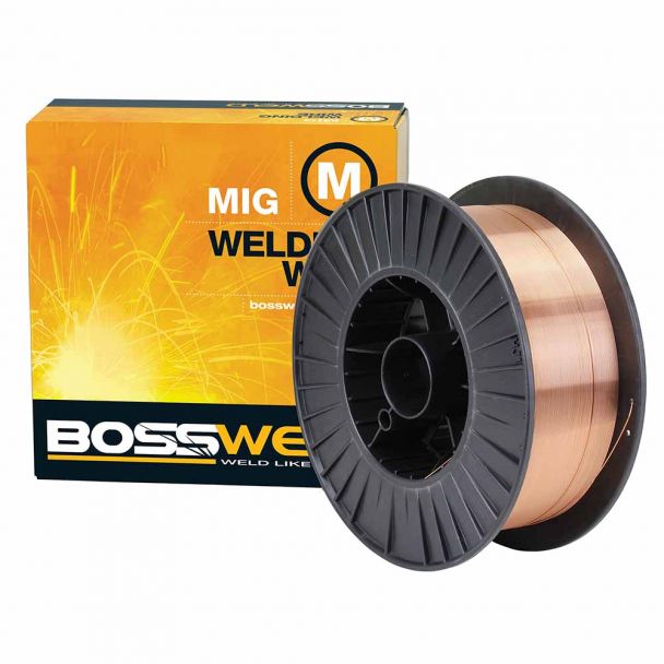 Bossweld Layer Wound MIG Wire x 1.0mm (15 Kg Spl)